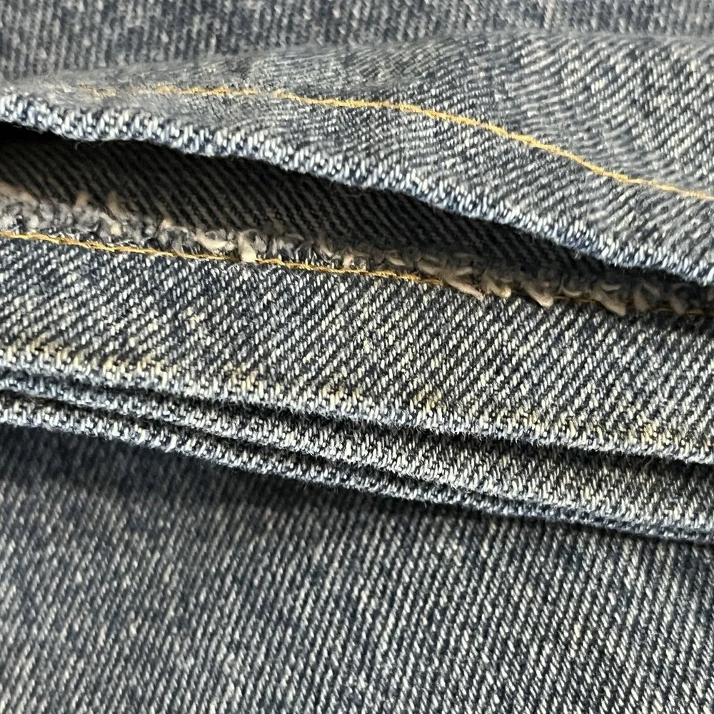 Vintage Levis 550‎ Jeans Mens 36X31 Blue Relaxed Tapered Medium Denim *Hemmed*
